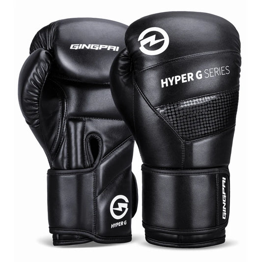 Gants de boxe en cuir PU de haute qualité, résistants à l'usure et respirants pour l'entraînement, gants de Combat de protection épais